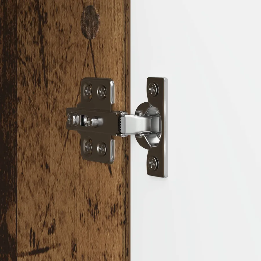 Meuble TV Bois ancien 102 x 34,5 x 50 cm Bois d'ingénierie - 9