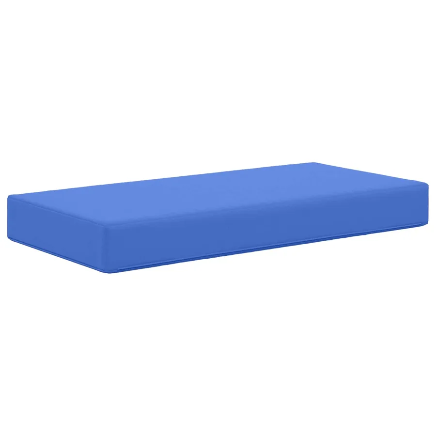 Coussin de Siège d'Extérieur Bleu royal 80 x 40 x 8 cm - 5