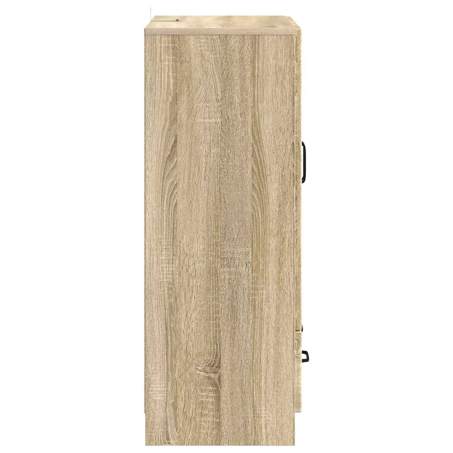 Buffet Chêne Sonoma 66 x 34,5 x 92 cm Bois d'ingénierie - 6