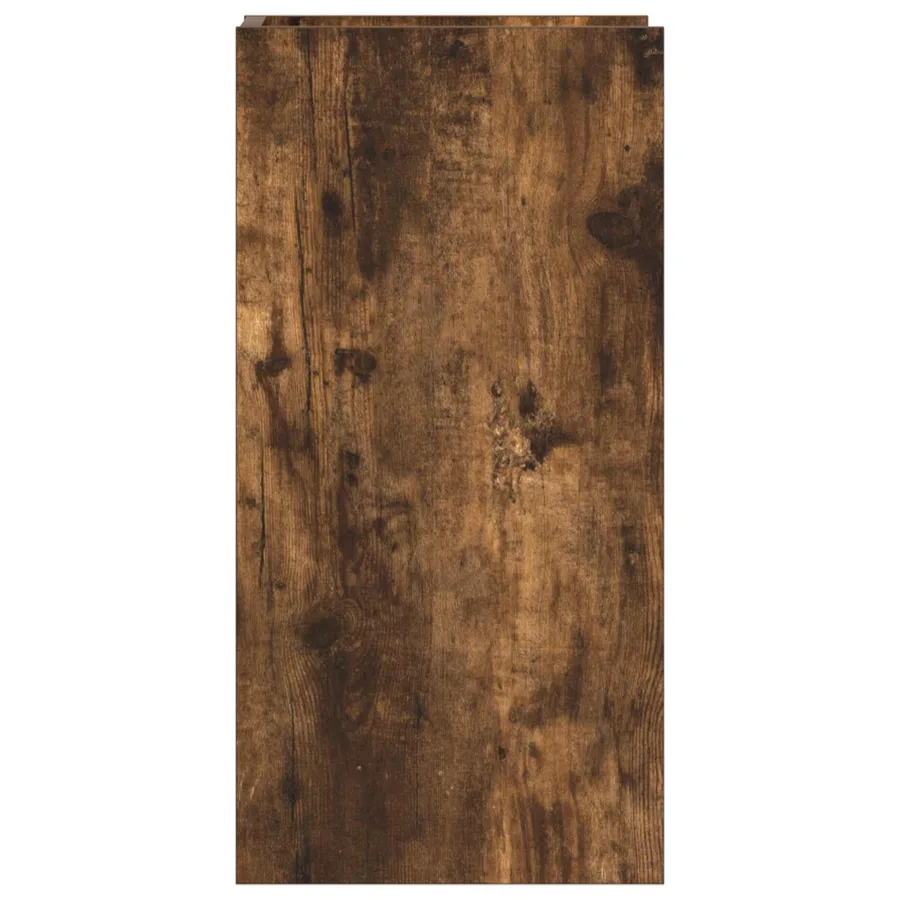 Support de Plante Chêne Fumé 30 x 30 x 60 cm Bois d’ingénierie - 6