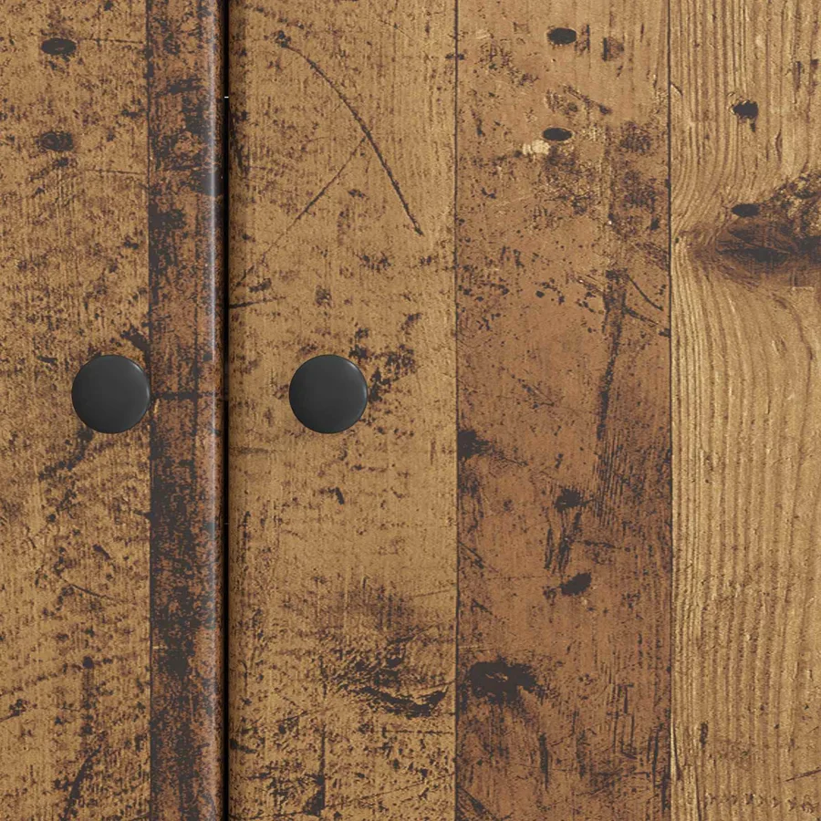 Buffet Bois ancien 89 x 34,5 x 80 cm Bois d'ingénierie - 10