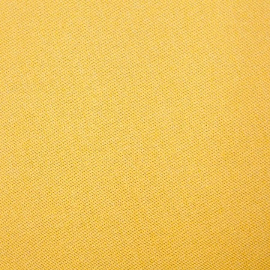 Canapé à 3 places tissu jaune - 7