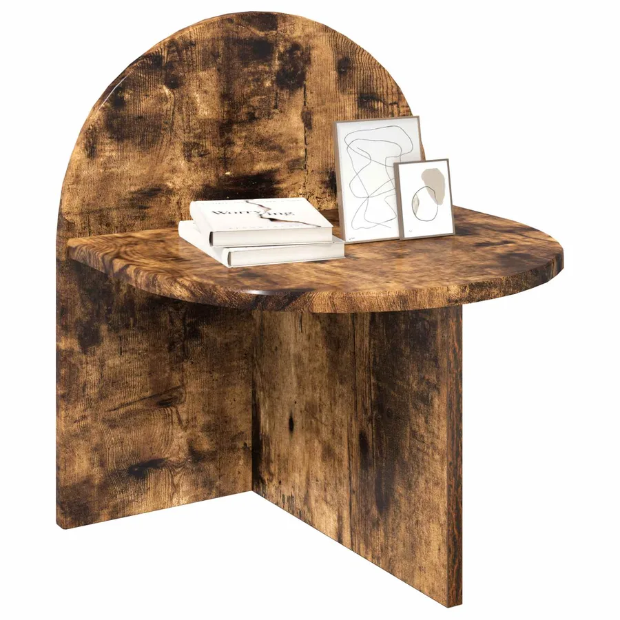Table de chevet Chêne Fumé 40 x 35,5 x 45,5 cm - 3