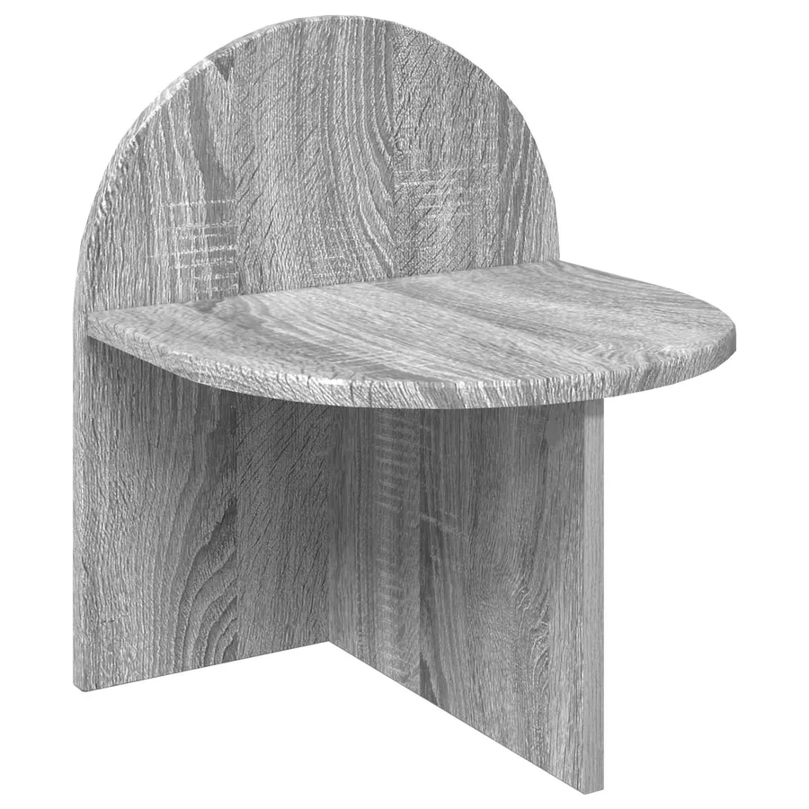 Table de chevet Gris Sonoma 40 x 35,5 x 45,5 cm - 2