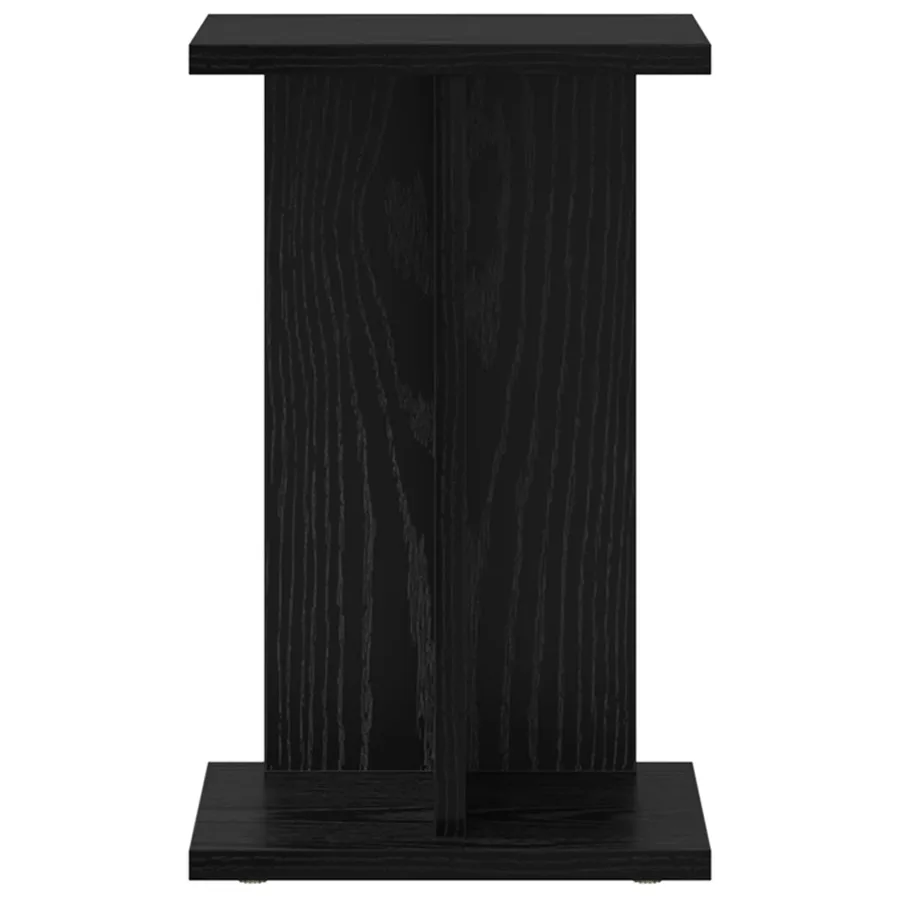Support de Plante 2 pc Chêne Noir 25 x 25,5 x 40,5 cm - 6