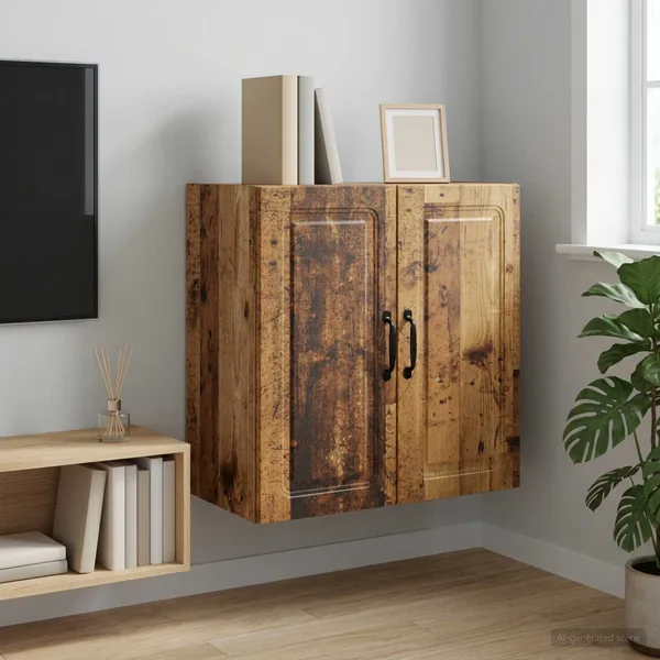 Armoire Murale Bois ancien 59 x 31 x 60 cm Bois d'ingénierie