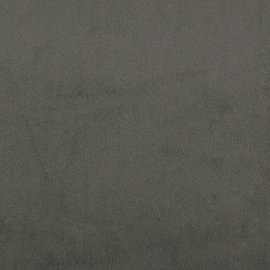 Tête de lit Gris foncé 200 x 5 x 118/128 cm Velours - 7
