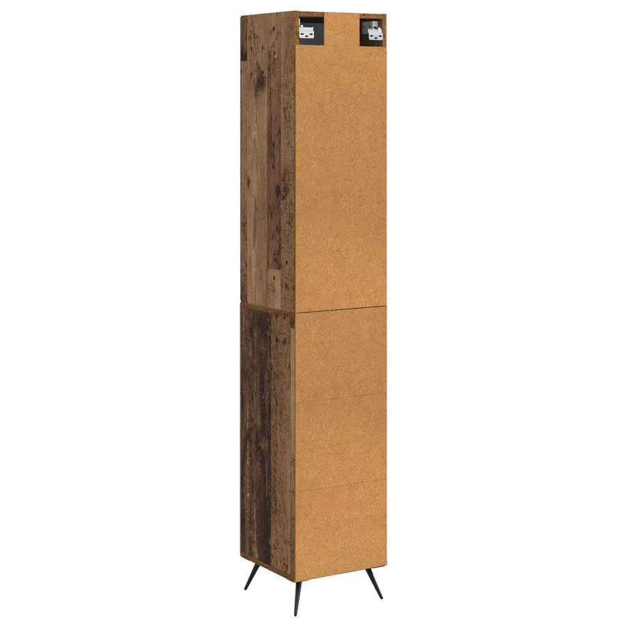 Ensemble de Meubles 2 pcs Bois ancien 34,5 x 34,5 x 90 cm - 7