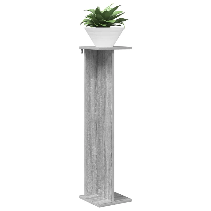 Support de Plante 2 pc Gris Sonoma 25 x 25,5 x 100,5 cm - 3