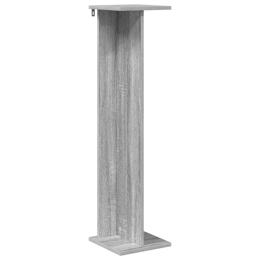 Support de Plante 2 pc Gris Sonoma 25 x 25,5 x 100,5 cm - 5