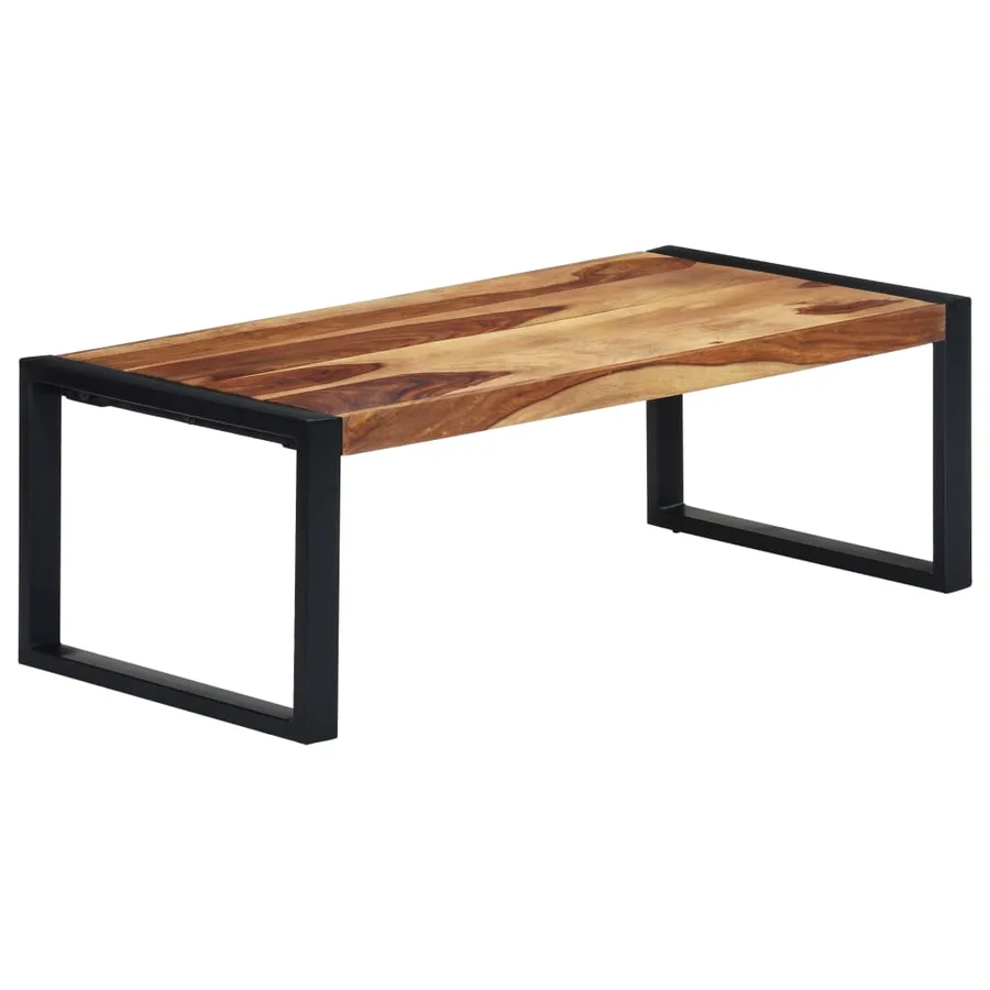 Table basse 110x60x40 cm Bois massif - 6