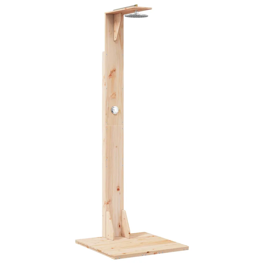 Douche d'extérieur 214,5 cm Naturel - 2