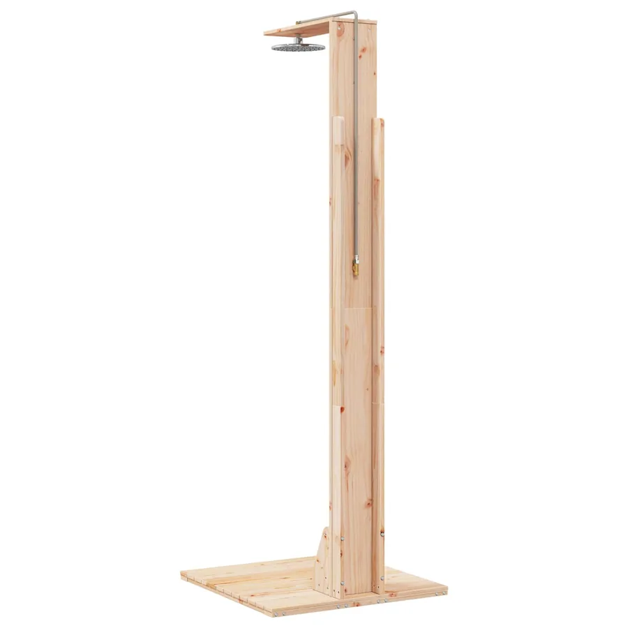 Douche d'extérieur 214,5 cm Naturel - 6