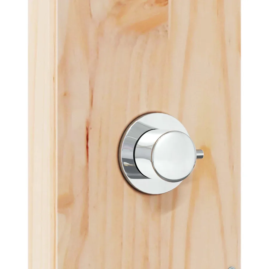 Douche d'extérieur 214,5 cm Naturel - 7