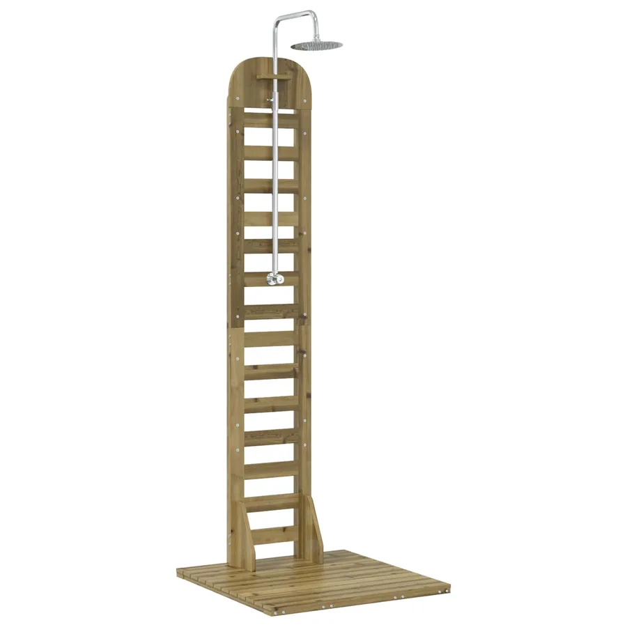Douche d'extérieur 223 cm Naturel - 2
