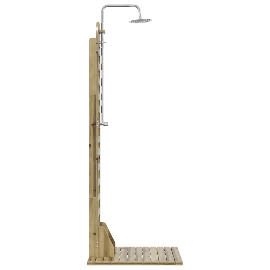 Douche d'extérieur 223 cm Naturel - 5