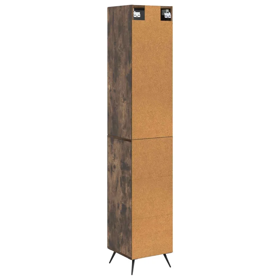 Ensemble de Meubles 2 pcs Chêne fumé 34,5 x 34,5 x 90 cm - 7