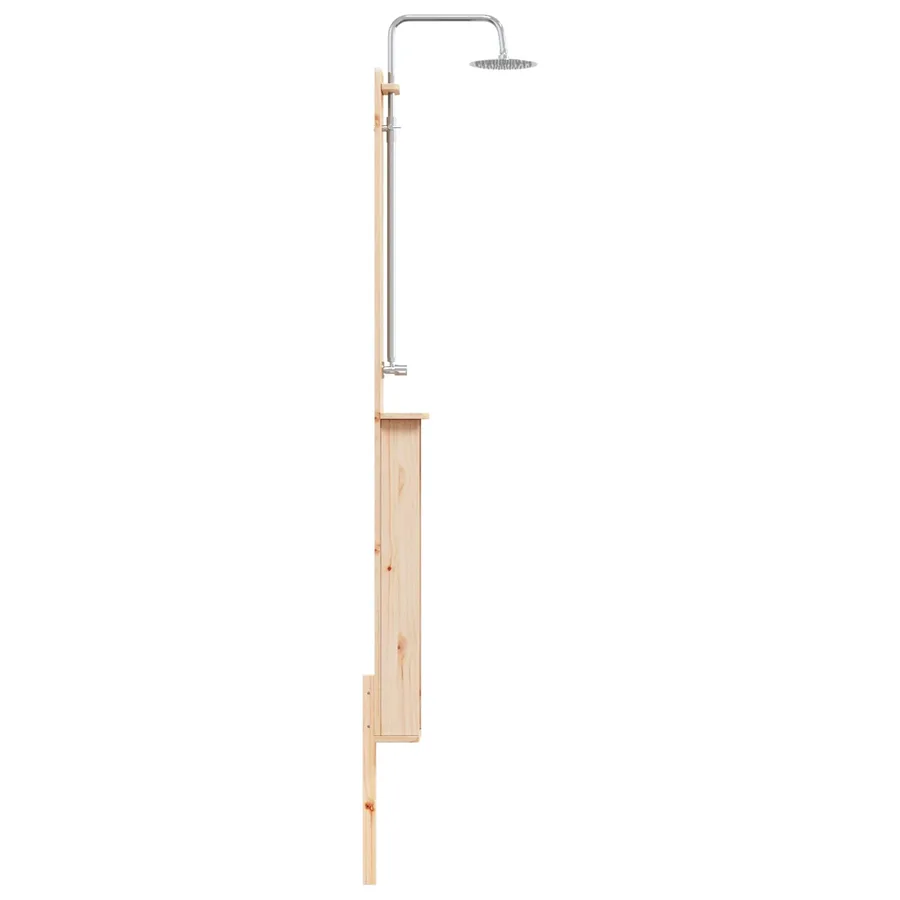 Douche d'extérieur 246 cm Naturel - 5