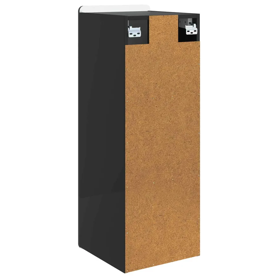 Armoire Murale Noir 33 x 34,5 x 94 cm Bois d'ingénierie - 6