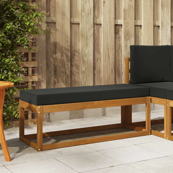 Banc de jardin Bois d'Acacia Massif Naturel