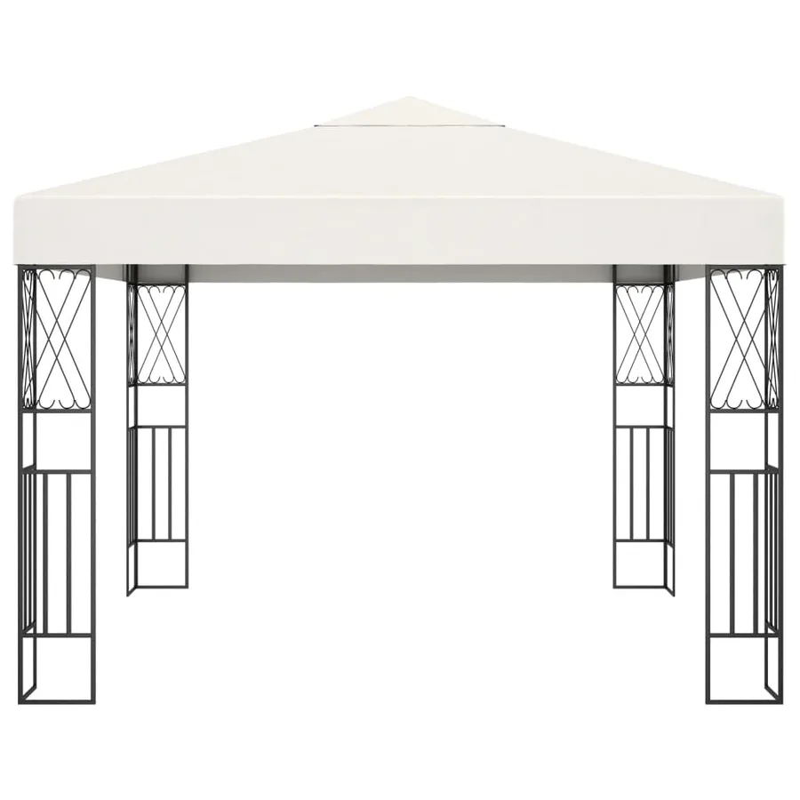 Tonnelle 3x3 m Crème Tissu - 2