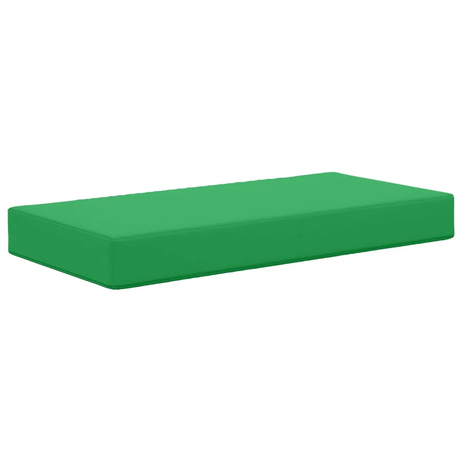 Coussin de Siège d'Extérieur Vert 80 x 40 x 8 cm - 2