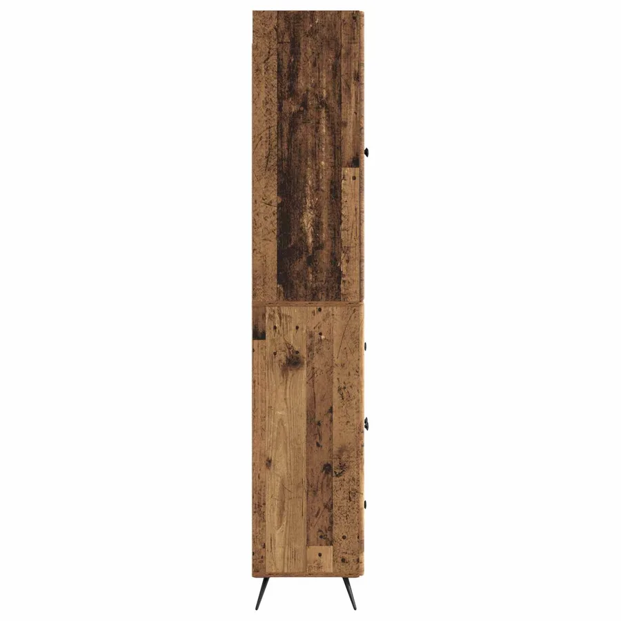 Ensemble de Meubles 2 pcs Bois ancien Bois d'ingénierie - 6
