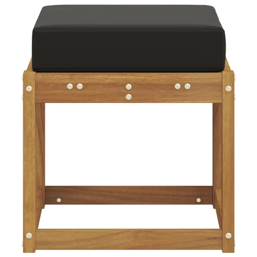 Banc de jardin Bois d'Acacia Massif Naturel - 4