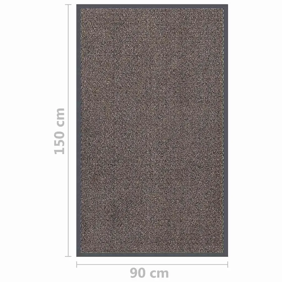 Paillasson touffeté 90x150 cm Marron foncé - 6