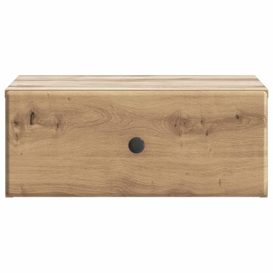 Cabinet de chevet mural 2 pc Chêne artisanal 49 x 34,5 x 20 cm - 7