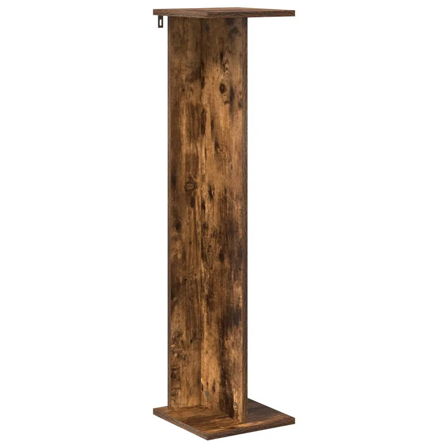 Support de Plante 2 pc Chêne Fumé 25 x 25,5 x 100,5 cm - 5