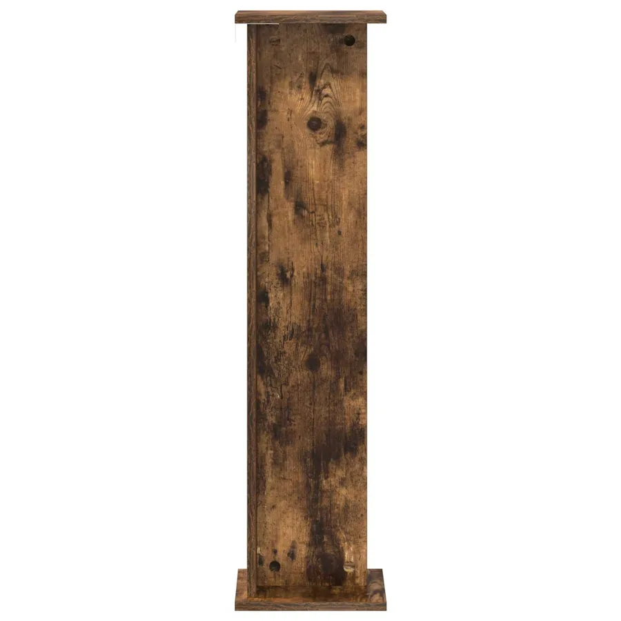 Support de Plante 2 pc Chêne Fumé 25 x 25,5 x 100,5 cm - 7