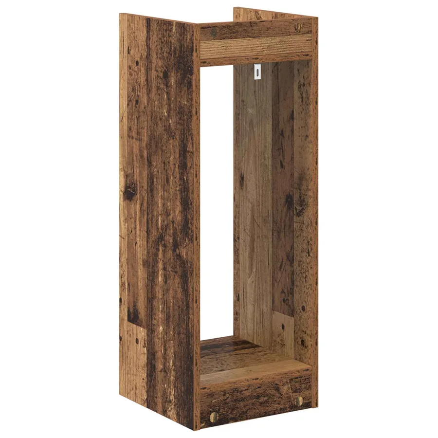 Support de Plante Bois ancien 30 x 30 x 80 cm Bois d’ingénierie - 7
