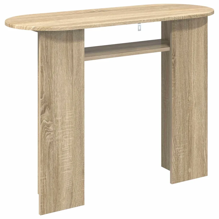 Table console Chêne Sonoma 100 x 39,5 x 75 cm Bois d'ingénierie - 7