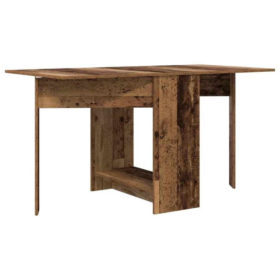 Table à dîner 138 x 70 x 73,5 cm Bois d'ingénierie Bois ancien - 2
