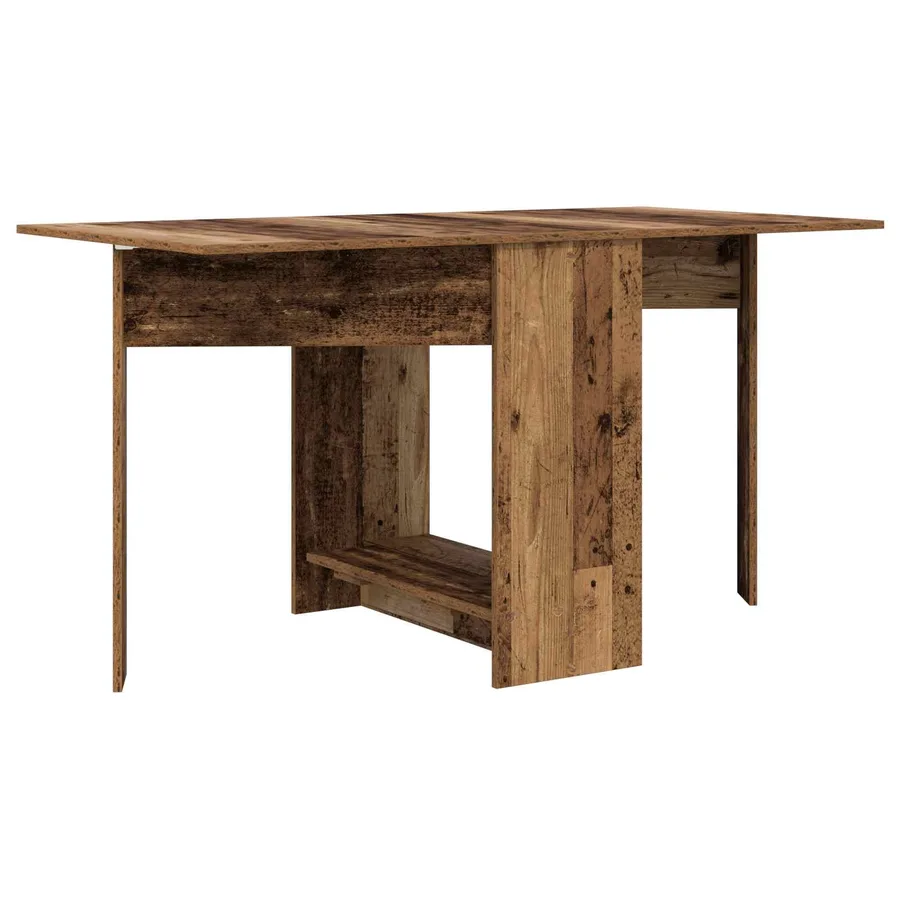 Table à dîner 138 x 70 x 73,5 cm Bois d'ingénierie Bois ancien - 7