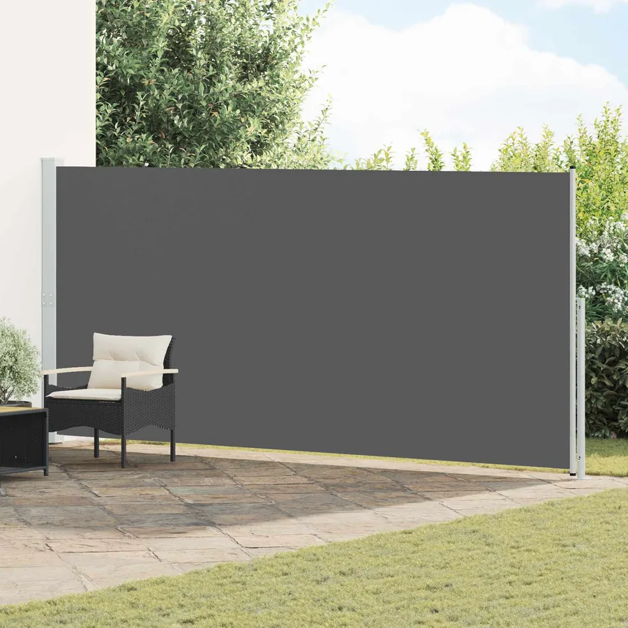 Store latéral rétractable 220 x 600 cm Polyester Rectangulaire
