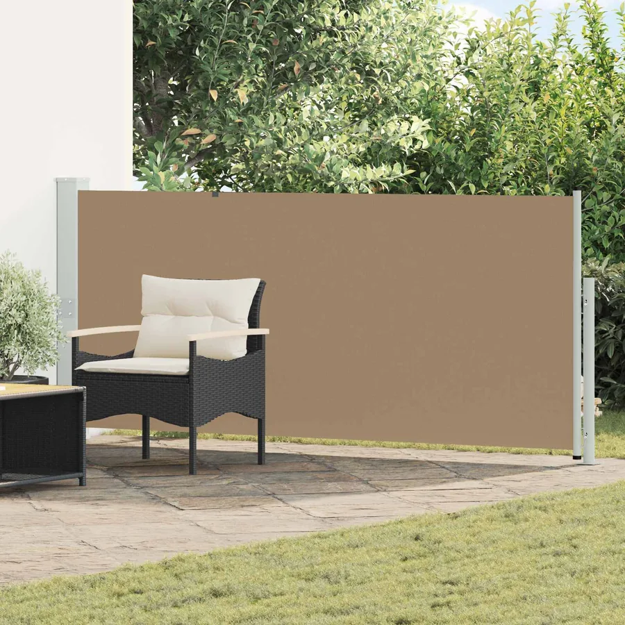 Store latéral rétractable 160 x 500 cm Polyester Rectangulaire