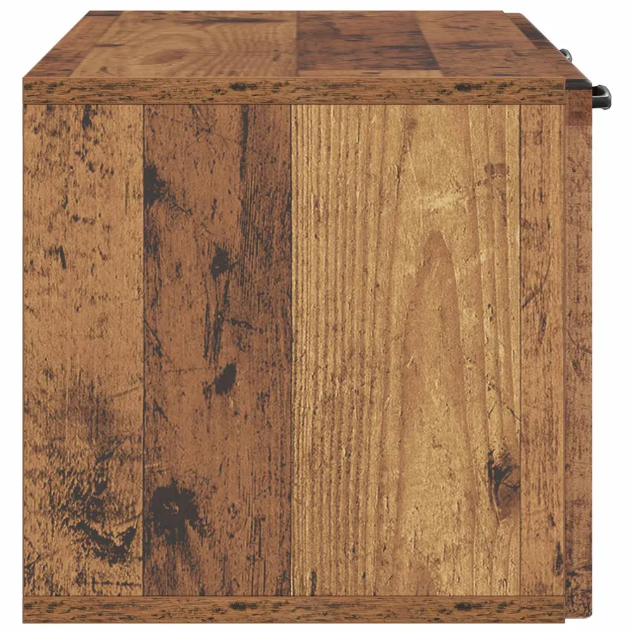 Meuble TV mural Bois ancien 78,5 x 31 x 30 cm Bois d'ingénierie - 7