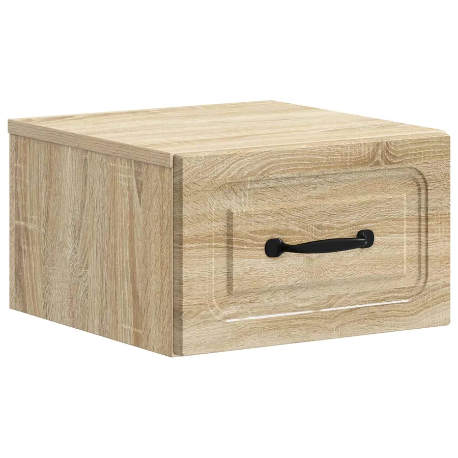 Cabinet de chevet mural 2 pcs Chêne Sonoma 34,5 x 33 x 20 cm - 5