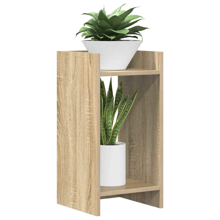 Support de Plante 2 pc Chêne Sonoma 30 x 30 x 60 cm - 3