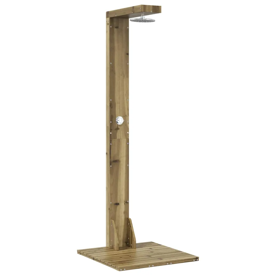 Douche d'extérieur 210 cm Naturel - 2