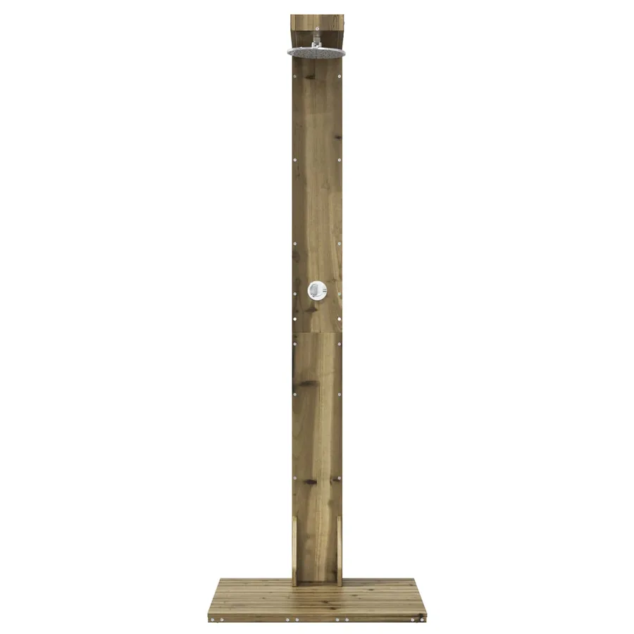 Douche d'extérieur 210 cm Naturel - 4