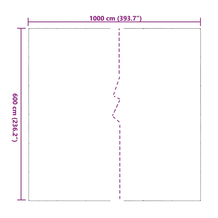 Couverture pour plantes Transparent 6 x 10 m PVC - 8