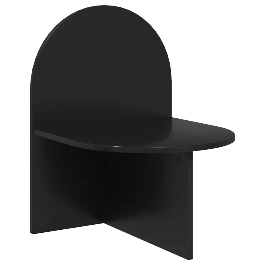 Table de chevet Chêne noir 48 x 49 x 65 cm Bois d’ingénierie - 2