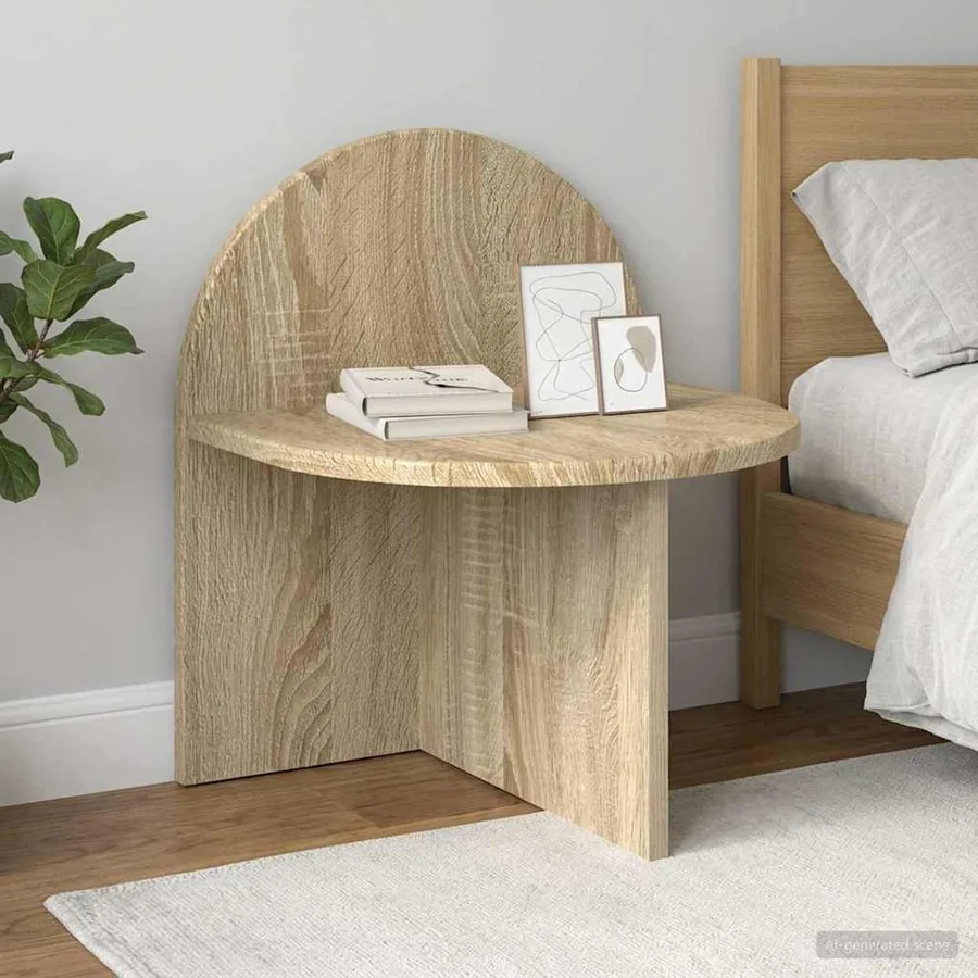 Table de chevet 2 pcs Chêne Sonoma 40 x 35,5 x 45,5 cm