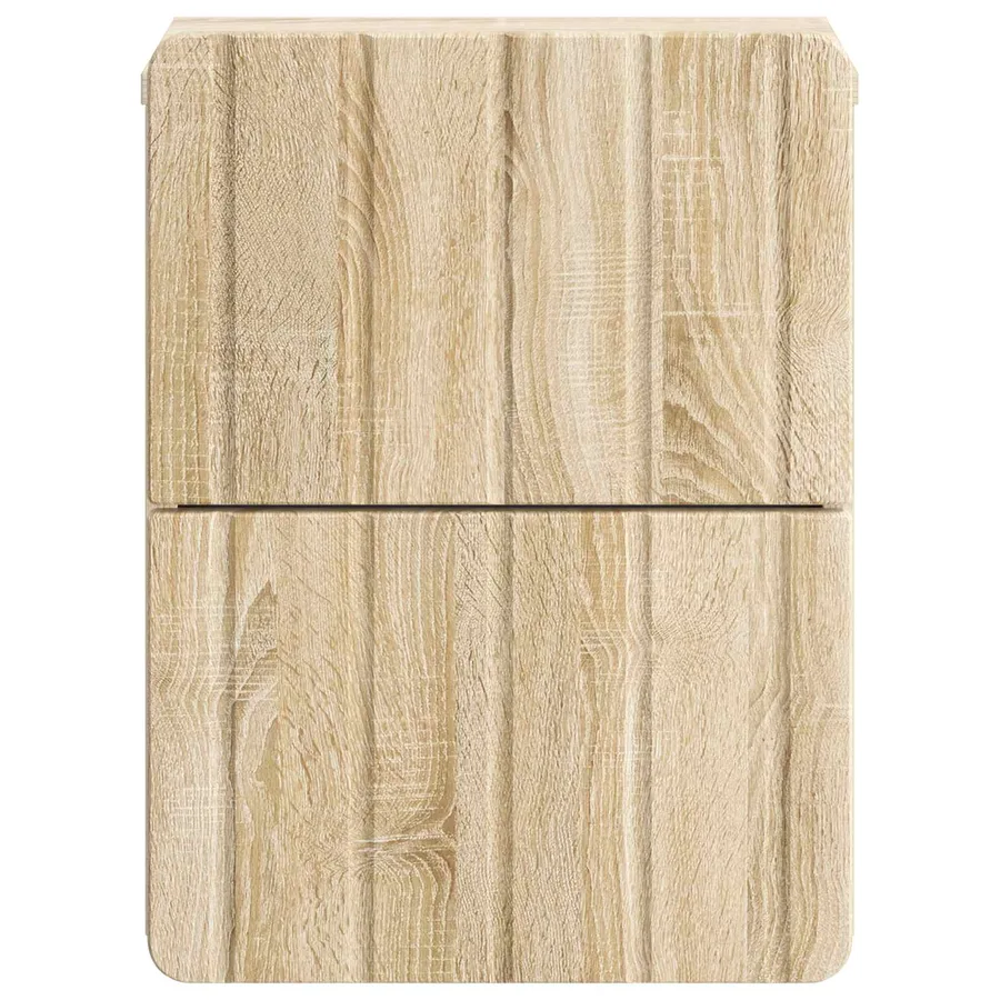 Cabinet de chevet mural Chêne Sonoma 33 x 34,5 x 43 cm - 5