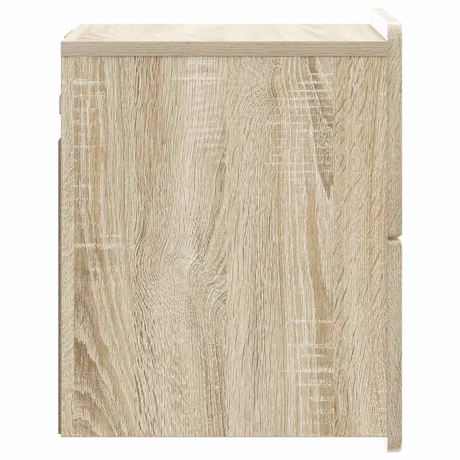 Cabinet de chevet mural Chêne Sonoma 33 x 34,5 x 43 cm - 6