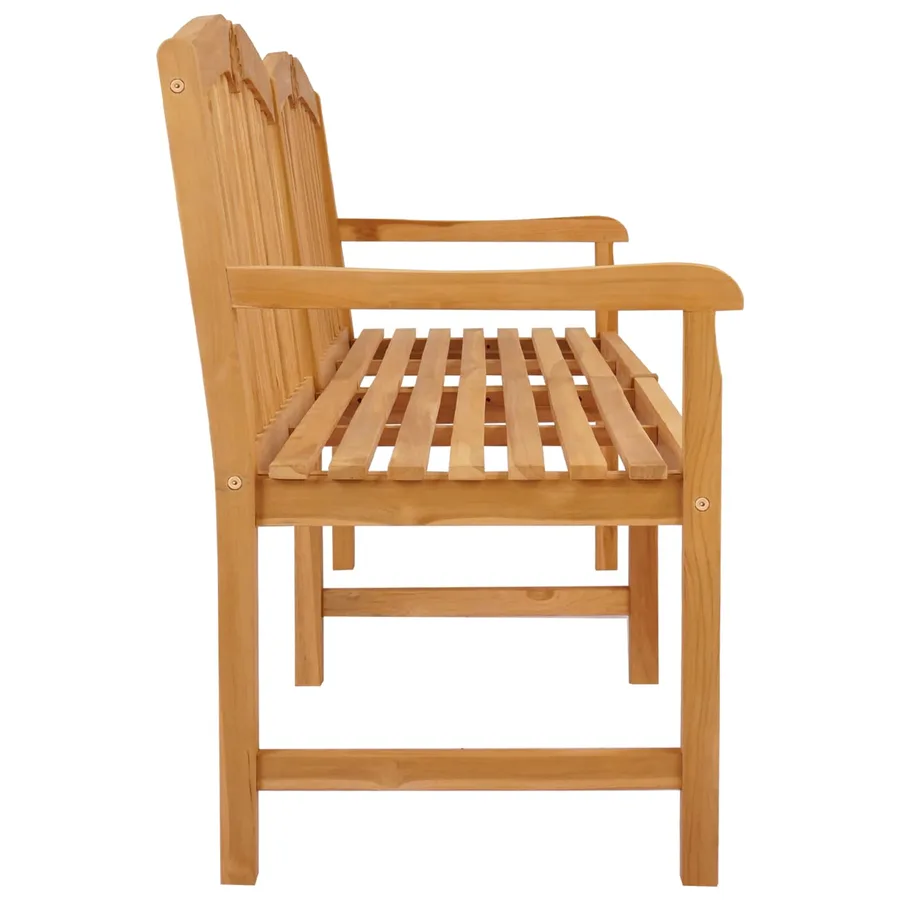 Banc en Bois Sculpté en Rose 180,5 x 60 x 96 cm Naturel - 4