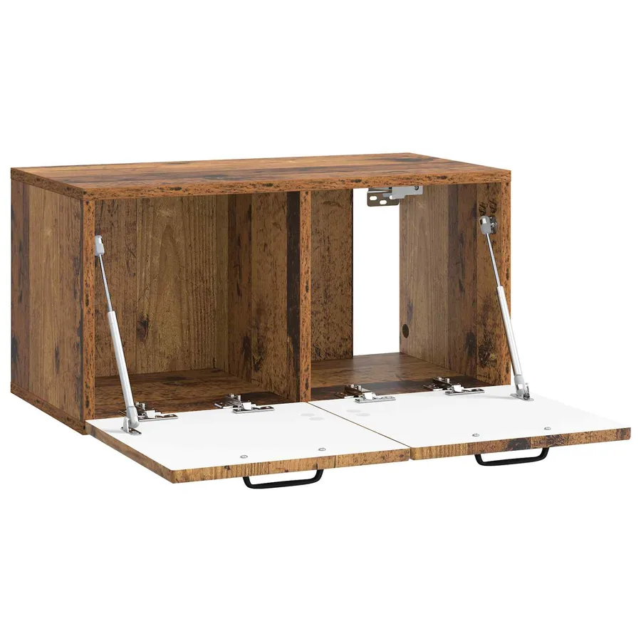 Meuble TV mural Bois ancien 59,5 x 31 x 30 cm Bois d'ingénierie - 5